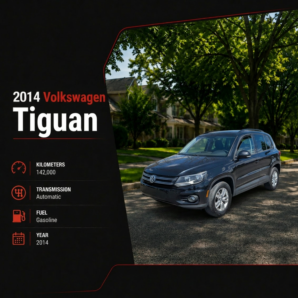 Vw Tiguan 140km