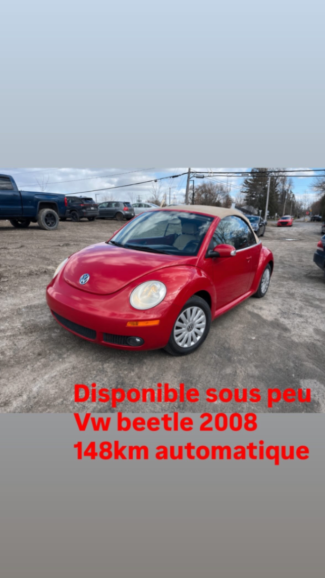 Wv new beetle 2008